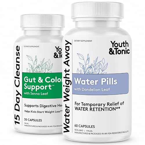 Youth & Tonic Water Pills Weight Loss for Women +