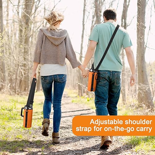 Miniatura 6 de Xxerciz Stanley - Bolsa de transporte para botella de agua para vaso Stanley Quencher H2.0 de 40 onzas con asa, soporte para botella con correa