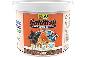 Tetra Goldfish Flakes: Nutritionally Balanced Fish Food for Aquarium Fish