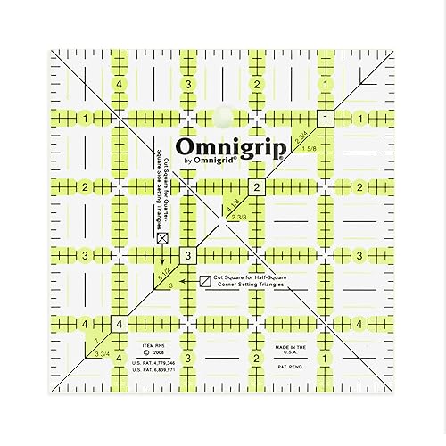 Omnigrid Omnigrip Regla de tela antideslizante