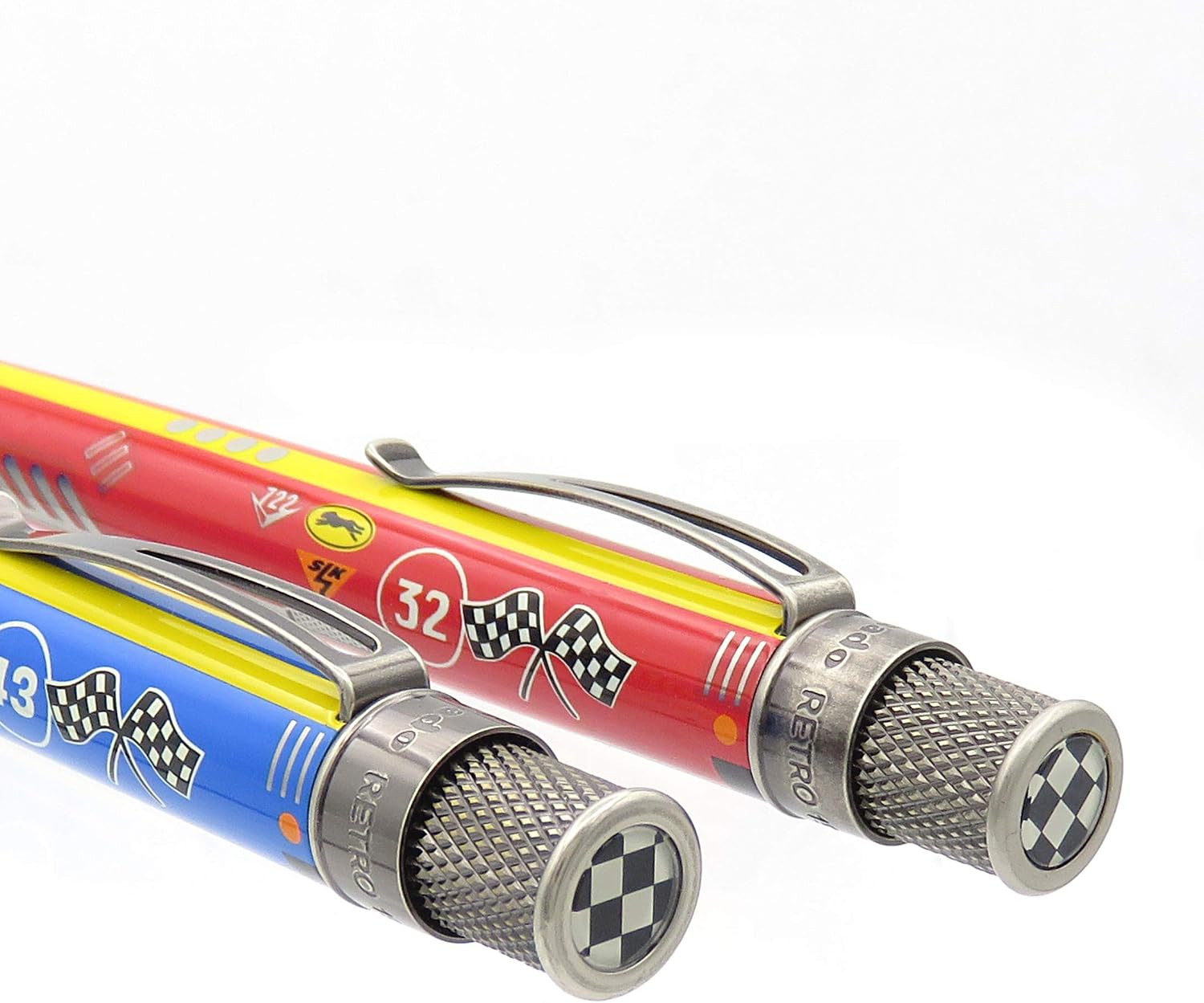 Retro 51 Tornado Gymkhana Rollerball Pen in Rallye Red
