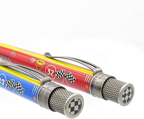 Miniatura 4 de Retro 51 Tornado Gymkhana Bolígrafo Rollerball en Rallye Rojo