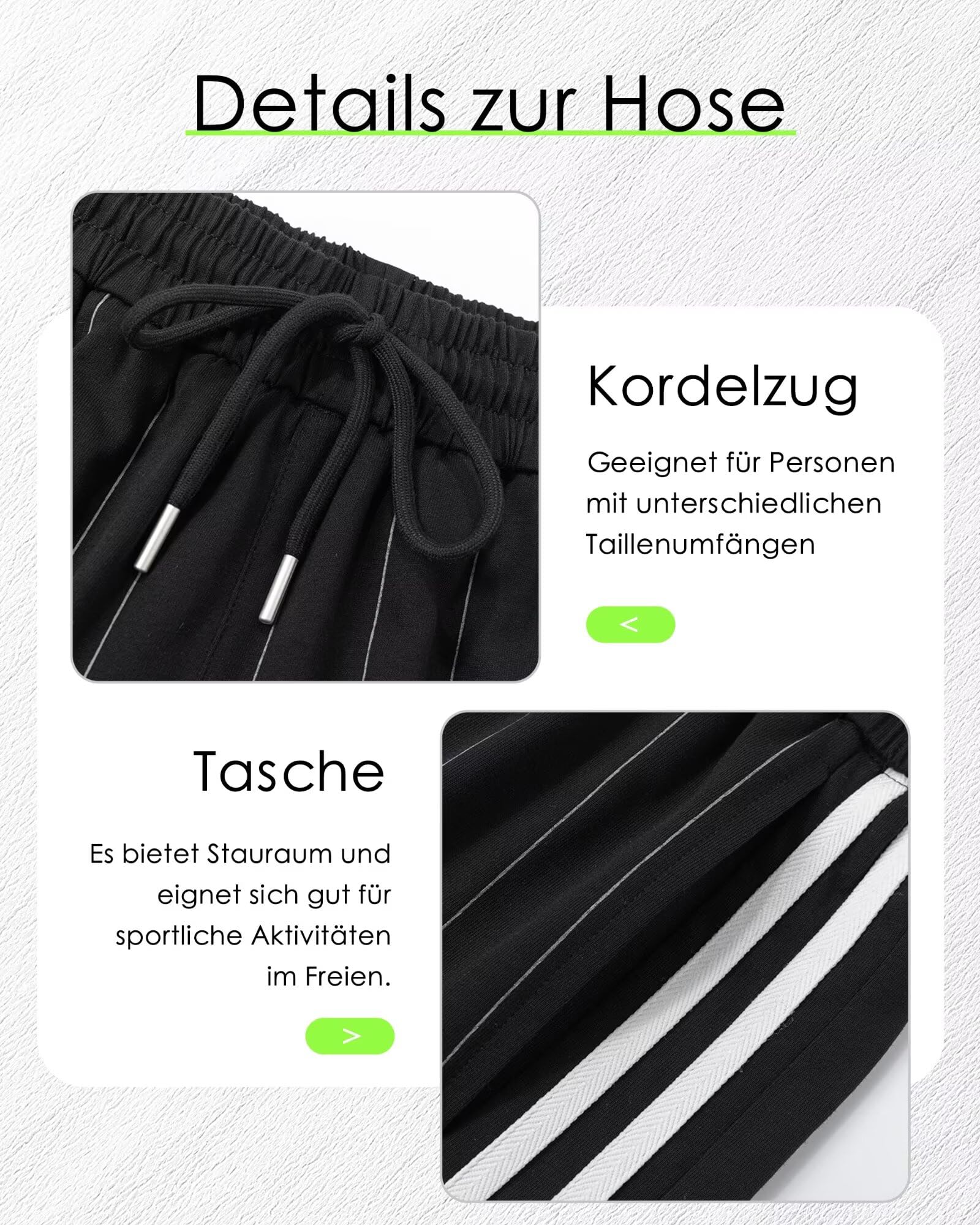 Trainingsanzug Jogginganzug Herren Outfit Komplett Set Stylisch Lockere Passform Zweiteiler Herren Kühlend Sportliches Outfit Sommeranzug Herren Tennis Fitnessstudio Fußball Golf