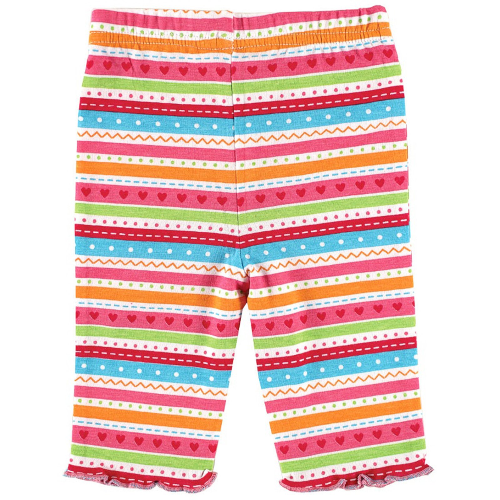 Luvable Friends Baby Girl Leggings, Stripe, 3-6 Months