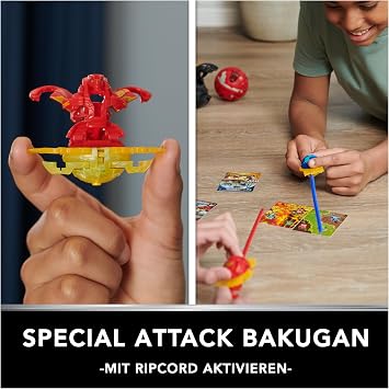 BAKUGAN - Starter Pack - Special Attack DRAGONOID, NILLIOUS & Hammerhead - Action Figures Collectible Cards - Random Model - 6066991 - Toys Children 6 Years +