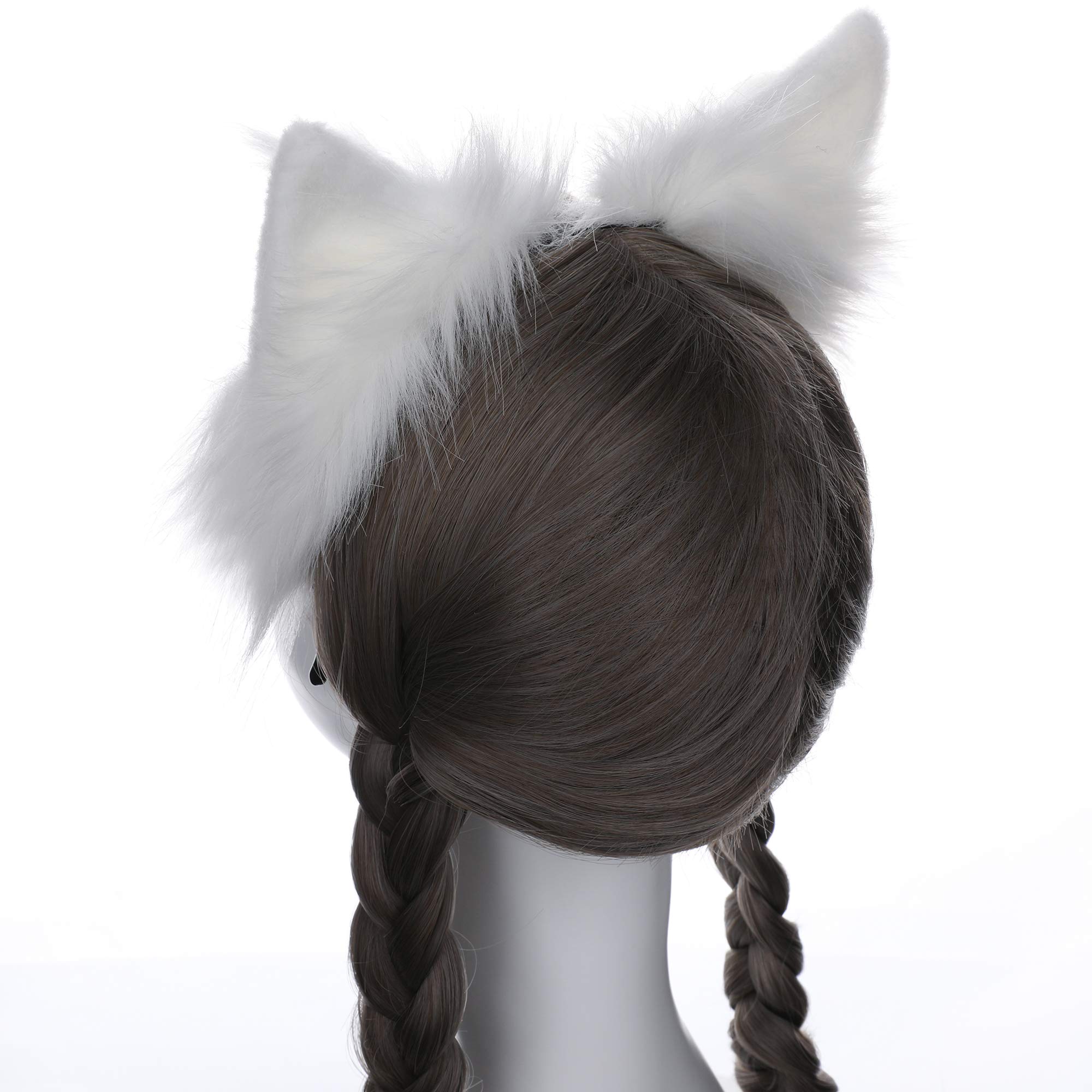 Amazon.co.jp: [SENMHS] きつねみみ きつねしっぽ 狐 狐 狼 耳