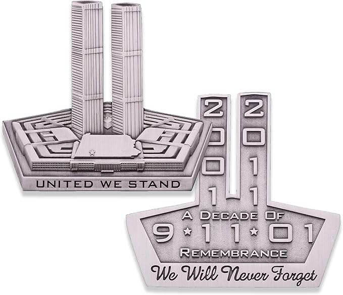 Amazon.com: 9-11 United We Stand Commemorative Challenge Coin! Never ...