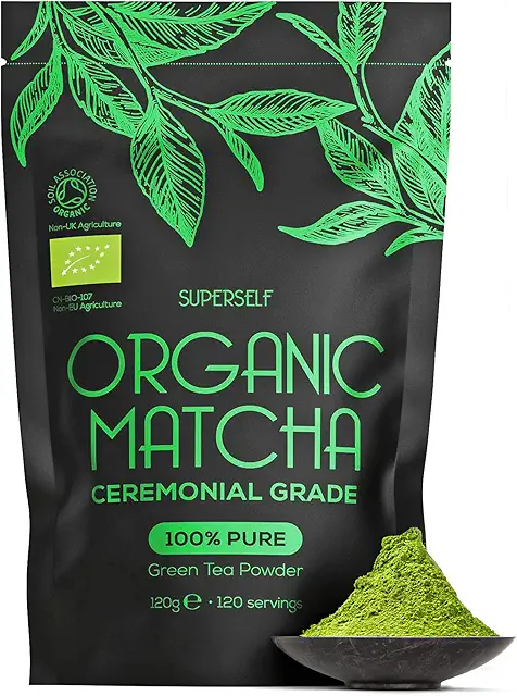 Costco Matcha Powder: SuperSelf Organic Ceremonial Grade, 120g