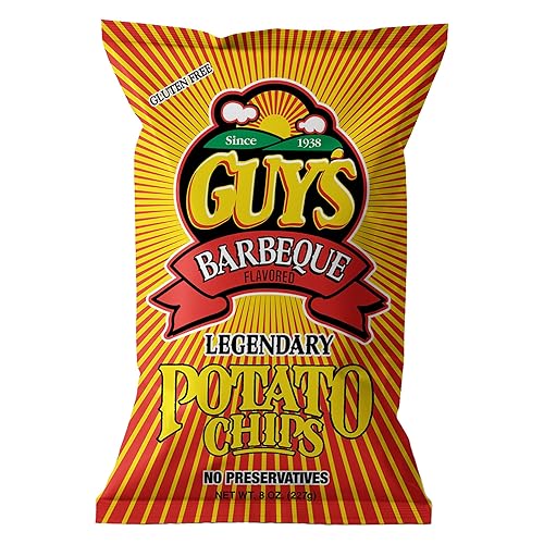 Papas fritas para barbacoa de Guys Patatas fritas para barbacoa con una mezcla única de especias con sabor legendario, frituras y sumergir en un
