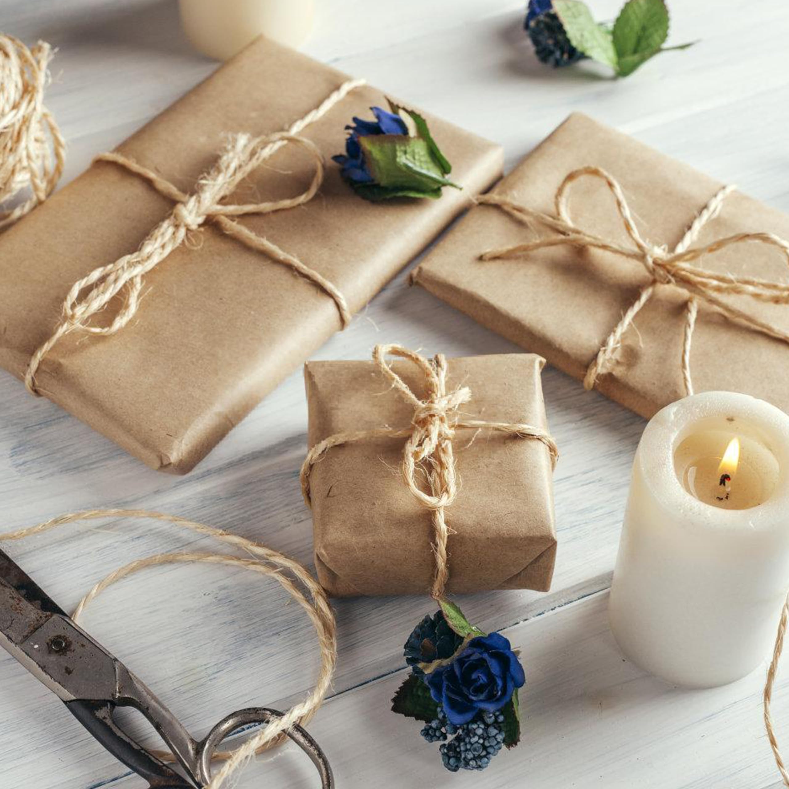 Vanhench Rotolo Carta Kraft Marrone 76x300 Cm - 110 G/m², Per Confezioni Regalo, Bouquet Di Fiori, Artigianato, Ecologica