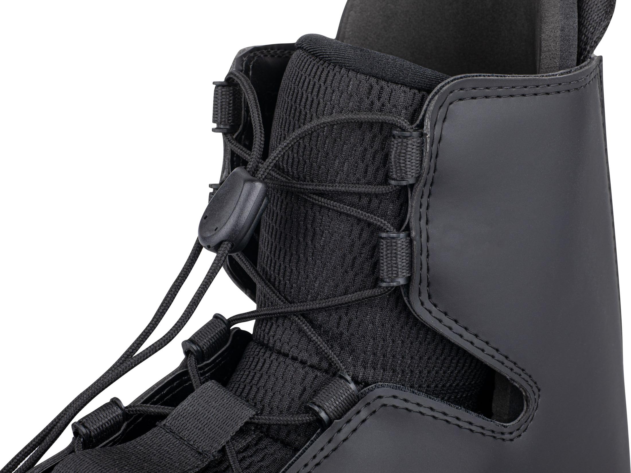 Mesle Duro Fijaciones de Wakeboard, 30-45EU, para Principiantes y avanzados, Puntera Abierta, Amplia Gama de ajustes, Negro