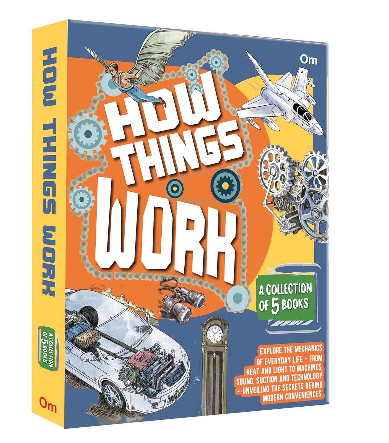 How Things Work: Collection of 5 Books Boxset | Technology, Machines, Light, Sound and Computers and Heat and Temperature | Science, Technology, and … Encyclopedia | Stem | Curiosity and discovery How Things Work: Collection of 5 Books Boxset | Technology, Machines, Light, Sound and Computers and Heat and Temperature | Science, Technology, and … Encyclopedia | Stem | Curiosity and discovery
