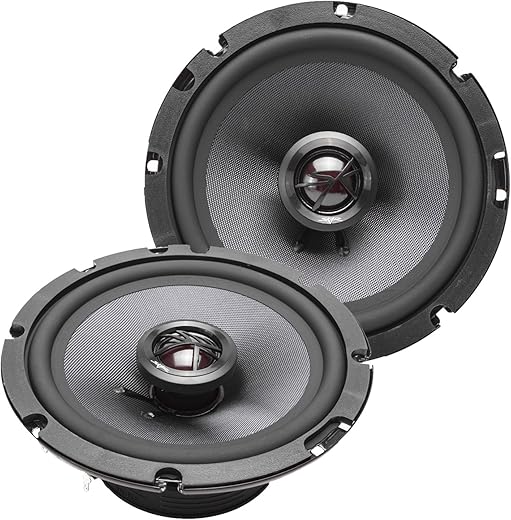 Skar Audio TX65 6.5" 200W 2-Way Elite Coaxial Car Speakers, Pair