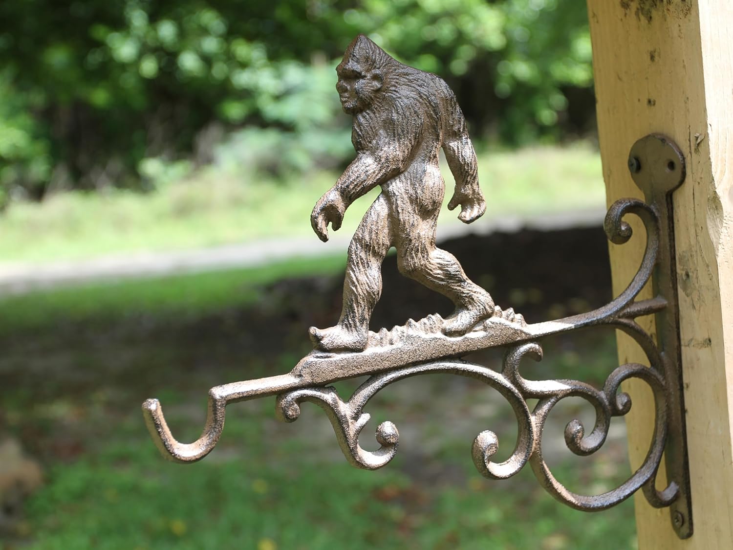 1- Bigfoot Plant Hanger, Decorative Wall Bracket, Garden Decor, All Occasion Gift, B-10B