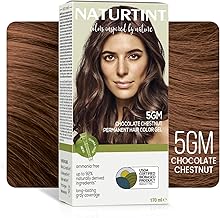 Naturtint Permanent Hair Colour Gel Chocolate Brown 5GM | For Optimal Scalp Care | Long Lasting Hair Colour | Ammonia Free Vegan | No Parabens | Enriched with Olives & Organic Shea Butter
