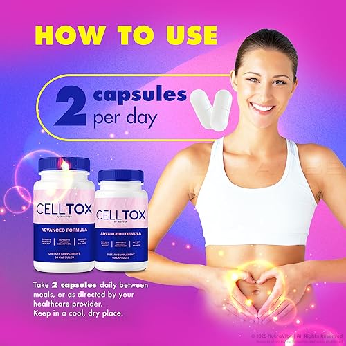 Miniatura 6 de CellTox (3 unidades) - Soporte diario intestinal y digestivo para la digestión, comodidad y equilibrio del microbioma  Cell Tox suave fórmula a base