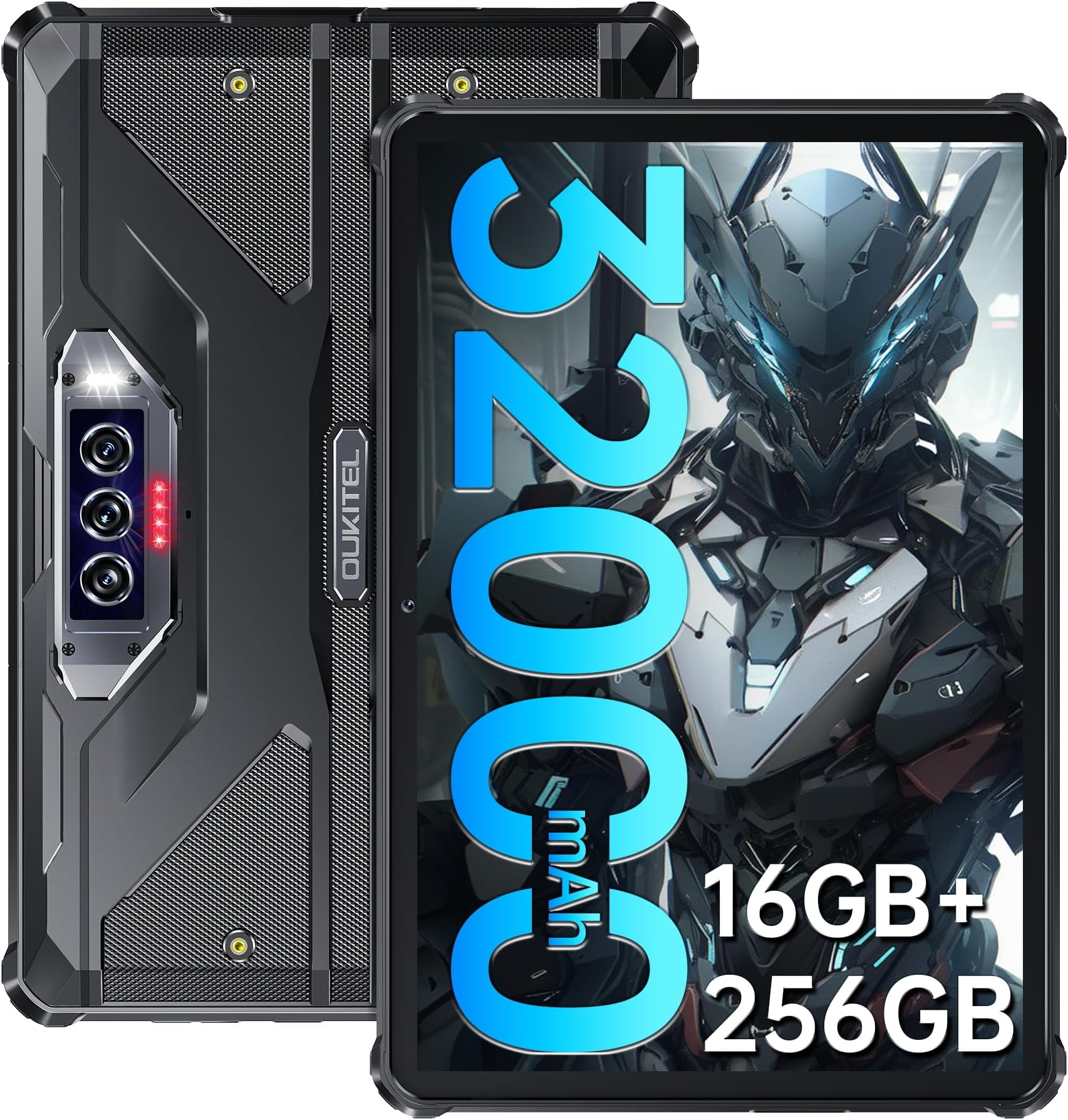 Blackview Active 8 Pro Tablet Robuste Batteria Da 22000 MAh Android 13 Display Da 10,36 "2.4K 16 GB 256 GB Helio G99 48 MP Fotocamera Tablet PC - Foto 12