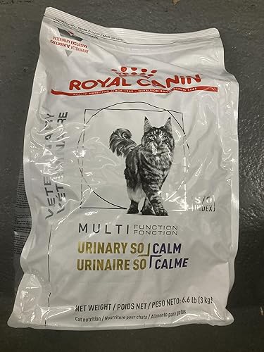 Royal Canin Feline Urinary SO + Calm - Alimento seco para gatos, 6.6 libras