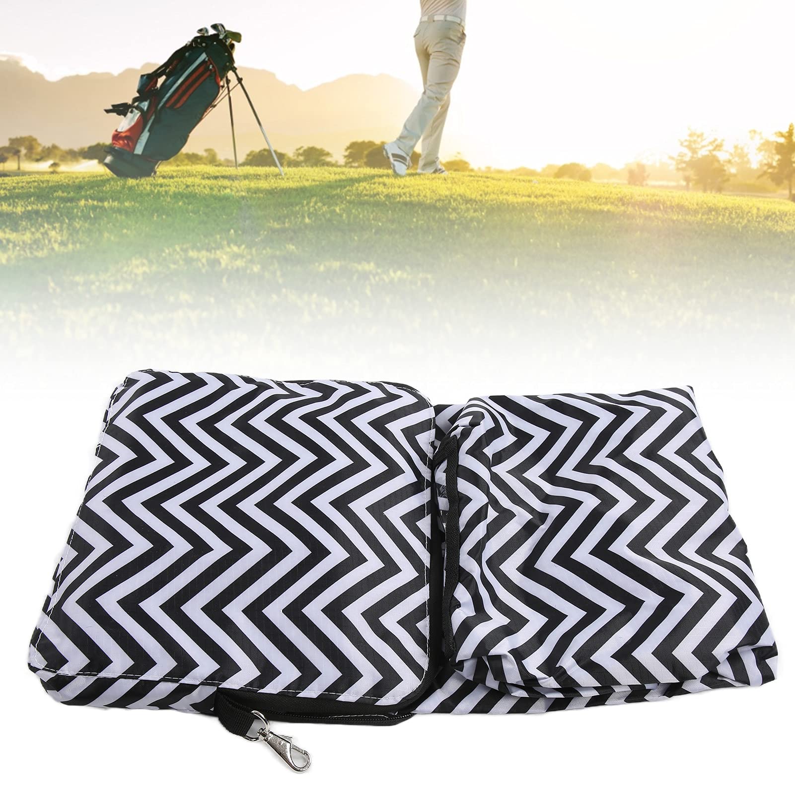 Alvinlite Funda Impermeable para Bolsa de Golf, Funda Protectora con Capucha para carritos de Golf Bolsa
