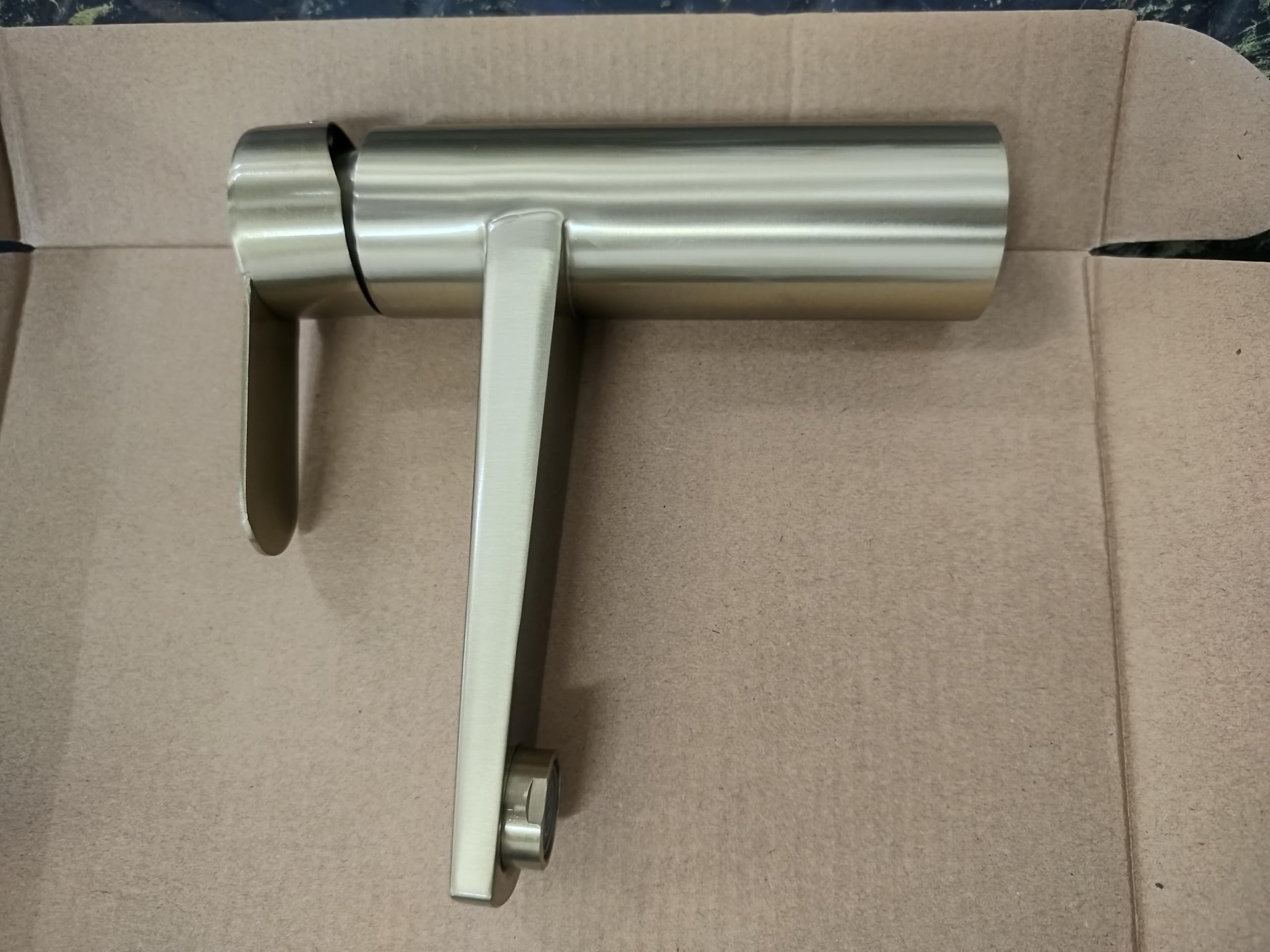 Single Lever Mixer Brushed Golden