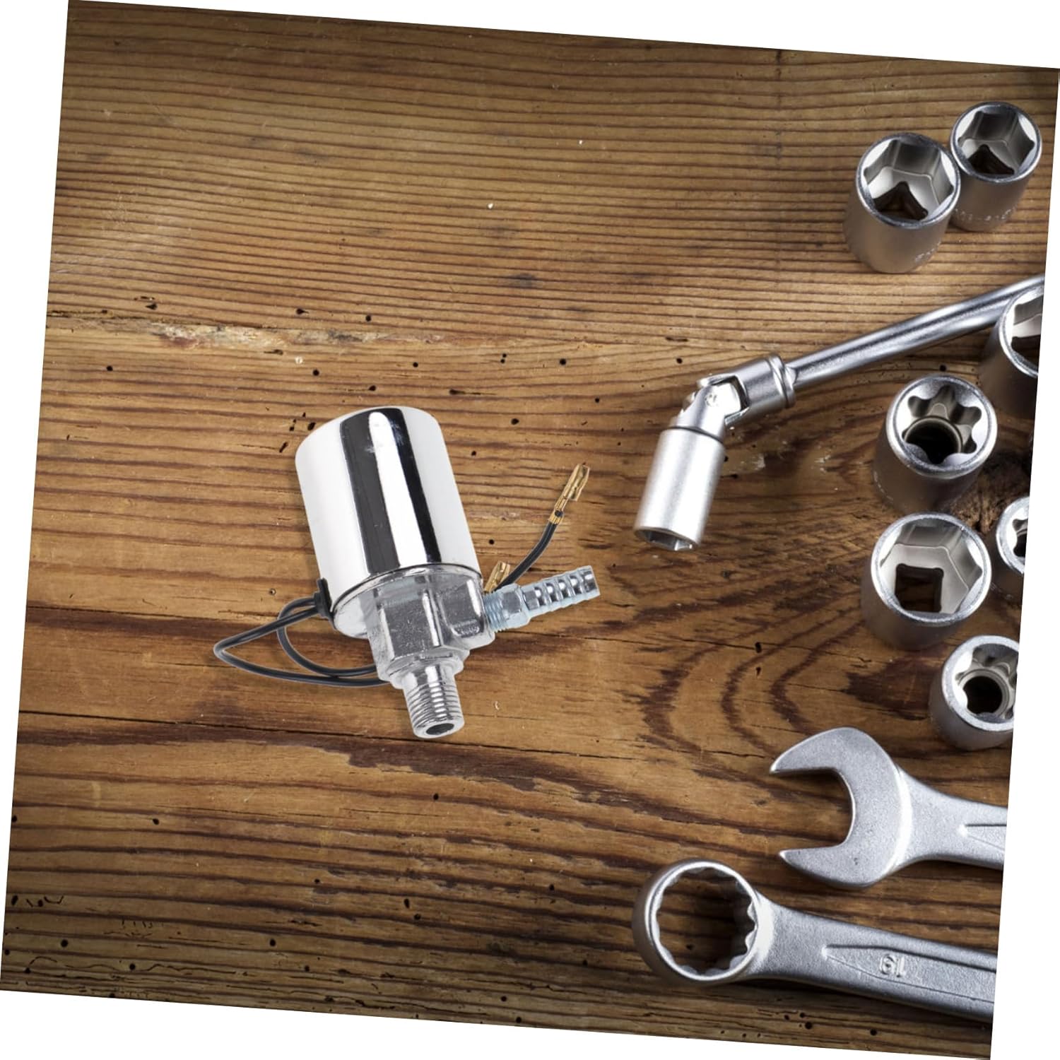 Cabilock 4pcs Loud Air Horn Solenoid Valve Replacement for Truck Train Heavy Duty Horn Accessory