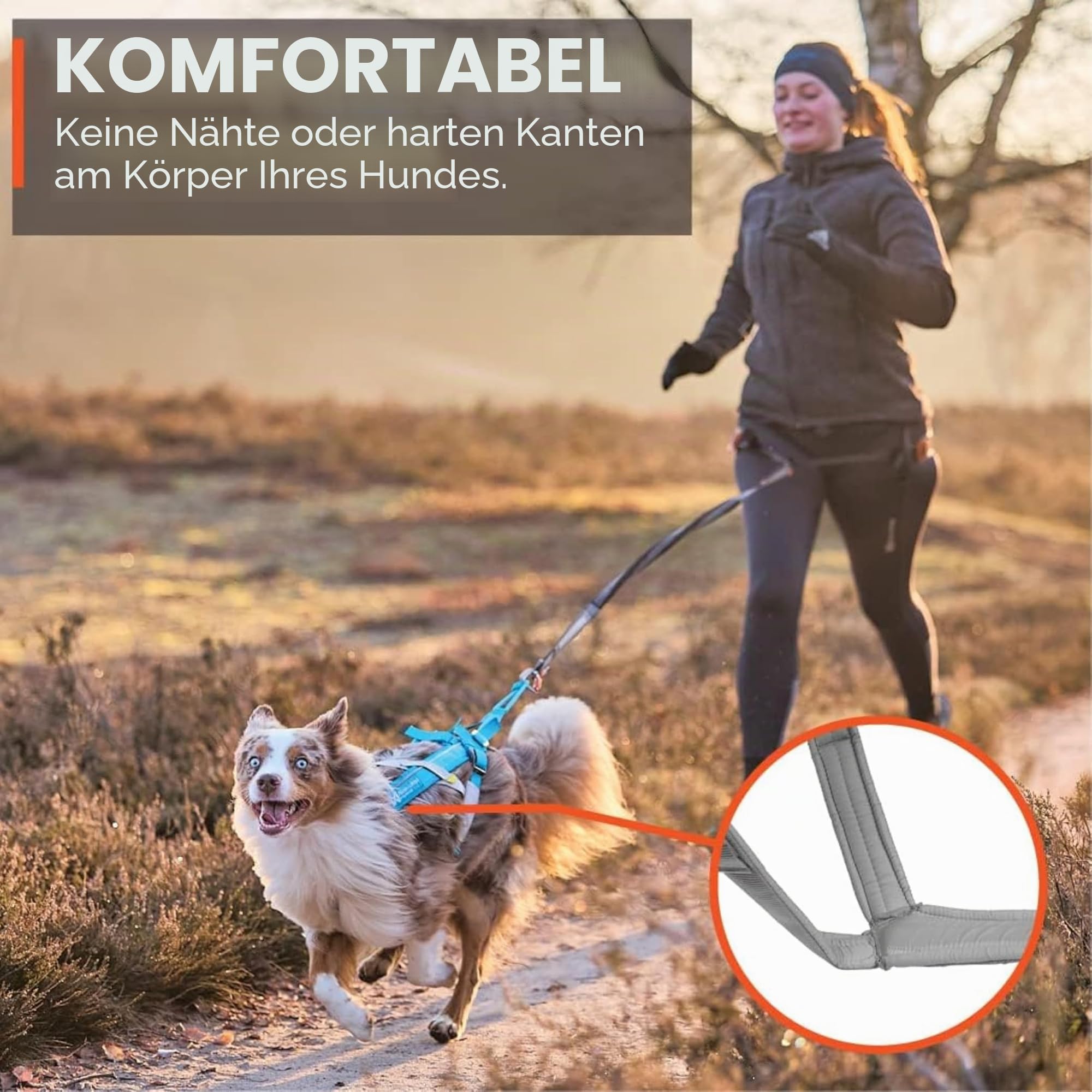 Non-Stop dogwear FREEMOTION Harness 5.0 |111| Hundegeschirr für alle Sportarten, Größe:7