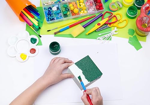 Miniatura 5 de Silverlake - Espuma artesanal de 4 x 4 x 2 para proyectos de bloques de espuma de poliestireno (paquete de 36)