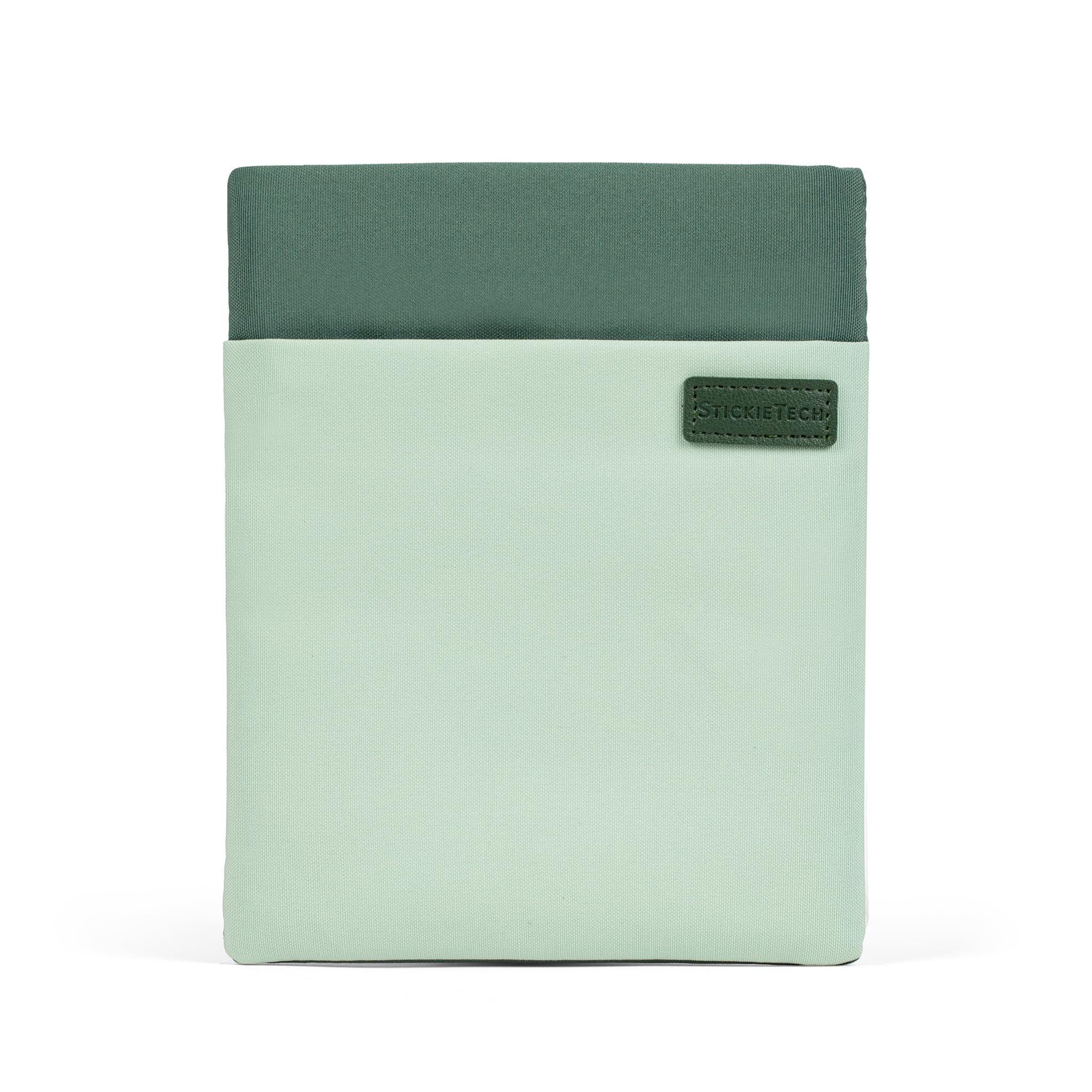 StickieTech Funda para Kindle, material resistente al agua, compatible con Kindle Basic de 6 pulgadas y Kindle Paperwhite de 6.8 pulgadas, funda acolchada con 2 bolsillos ocultos con cremallera (verde