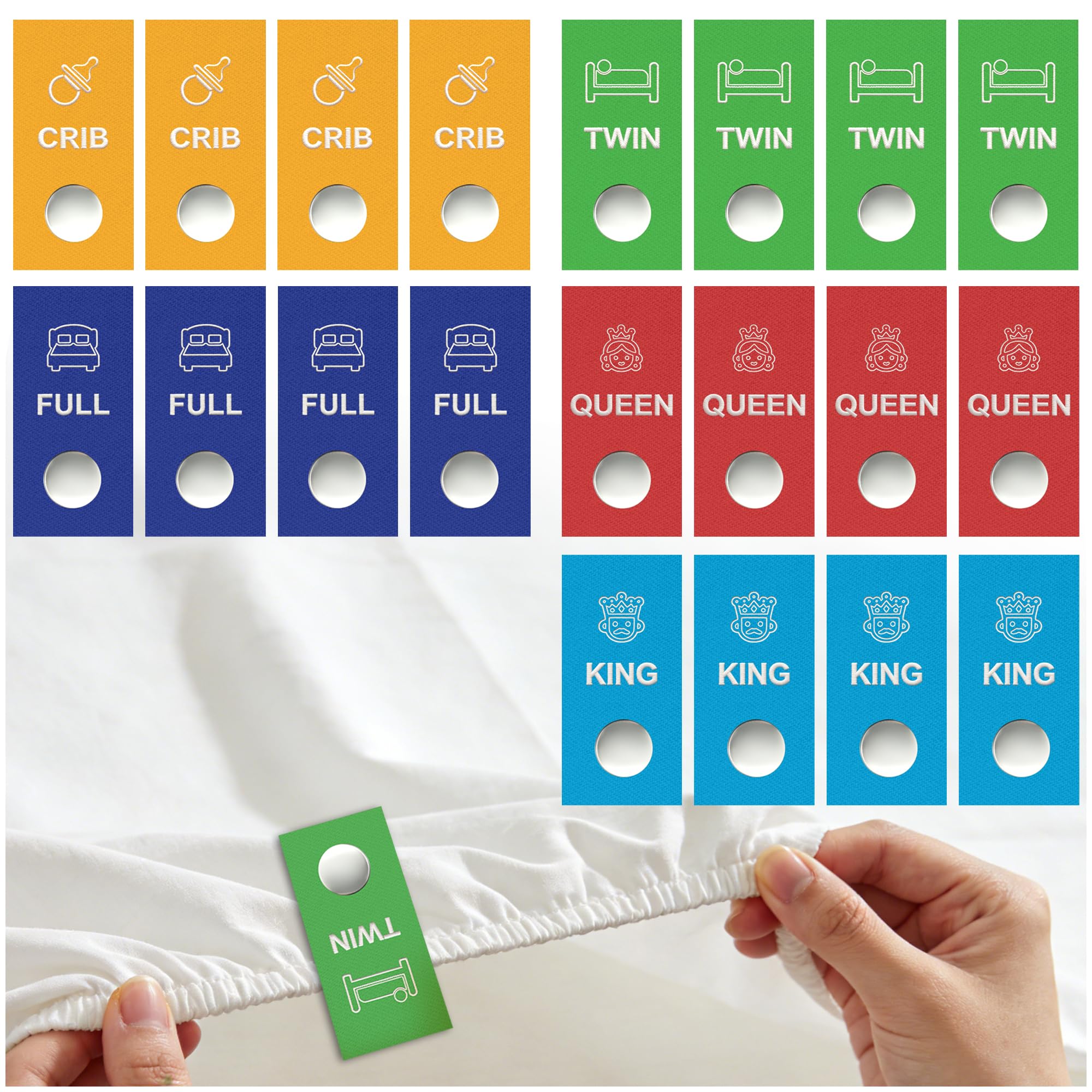Label Sticker Pack for Mattress Topper product research image