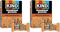 Vista 11 de KIND - Barras de proteína para el desayuno, mantequilla de almendras, snacks saludables, libres de gluten, con 8g de proteína, 6