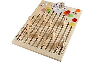 Wooden Horse Racing Game: Indoor and Outdoor Family Fun