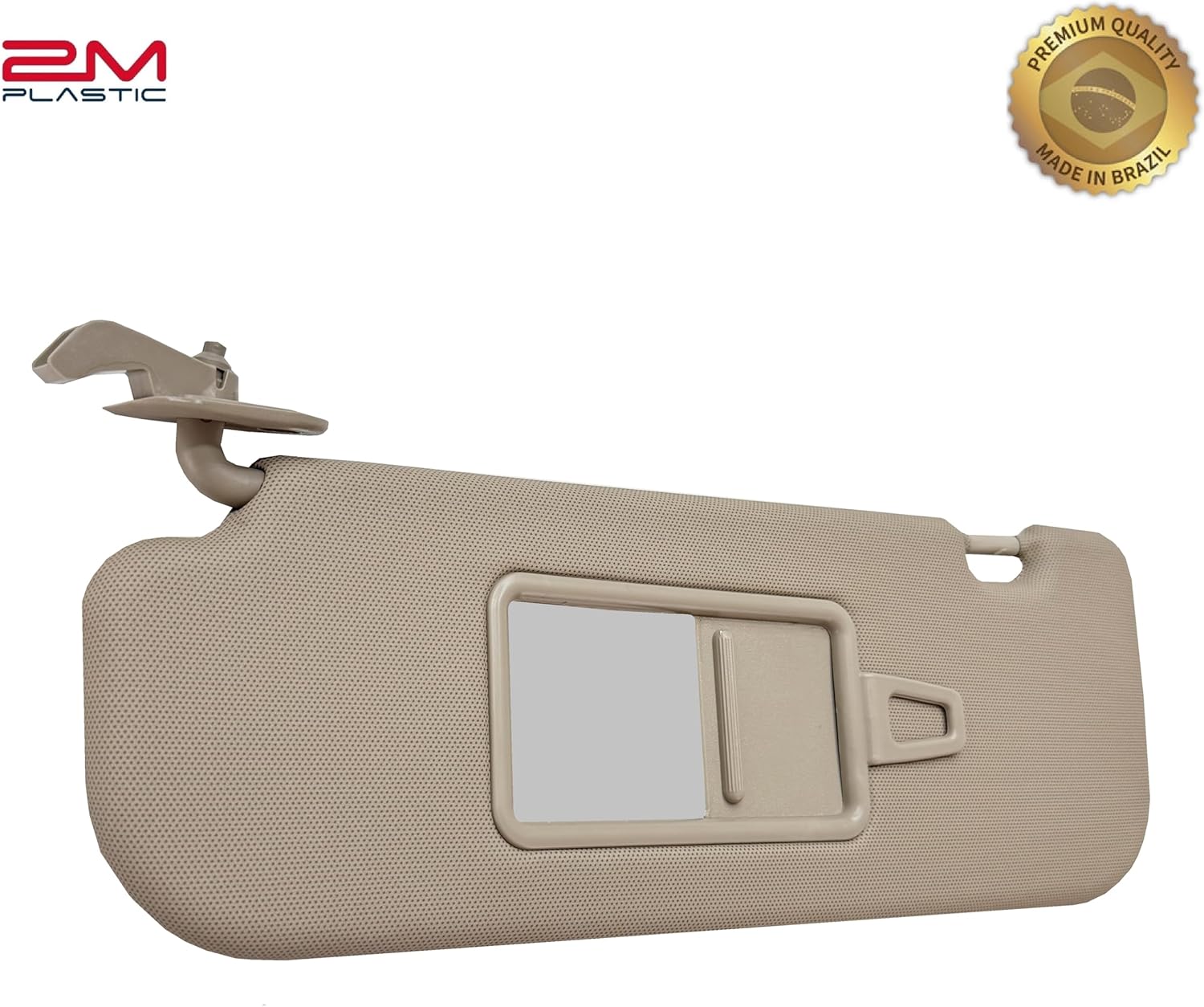 Sun Visor Fits for 2011-2015 Hyundai Elantra Beige Without Light OE Quality 2MPLASTIC (Pair)