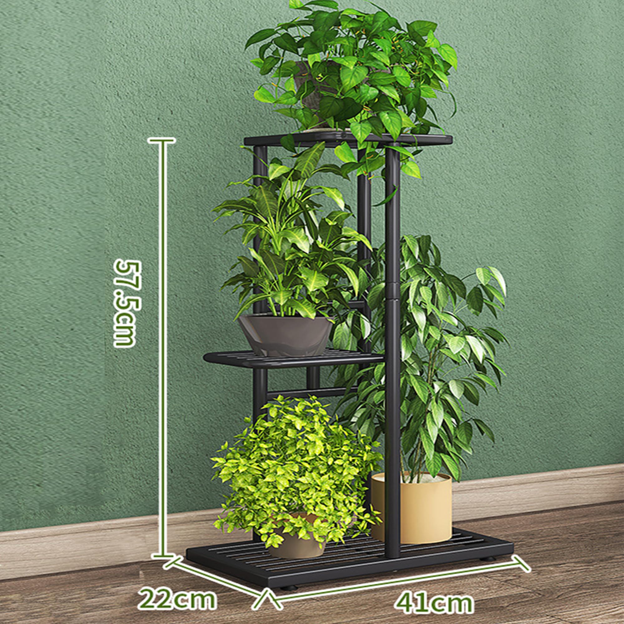 imuounl 3 Tier Metal Plant Stand Indoor Outdoor - Image 3