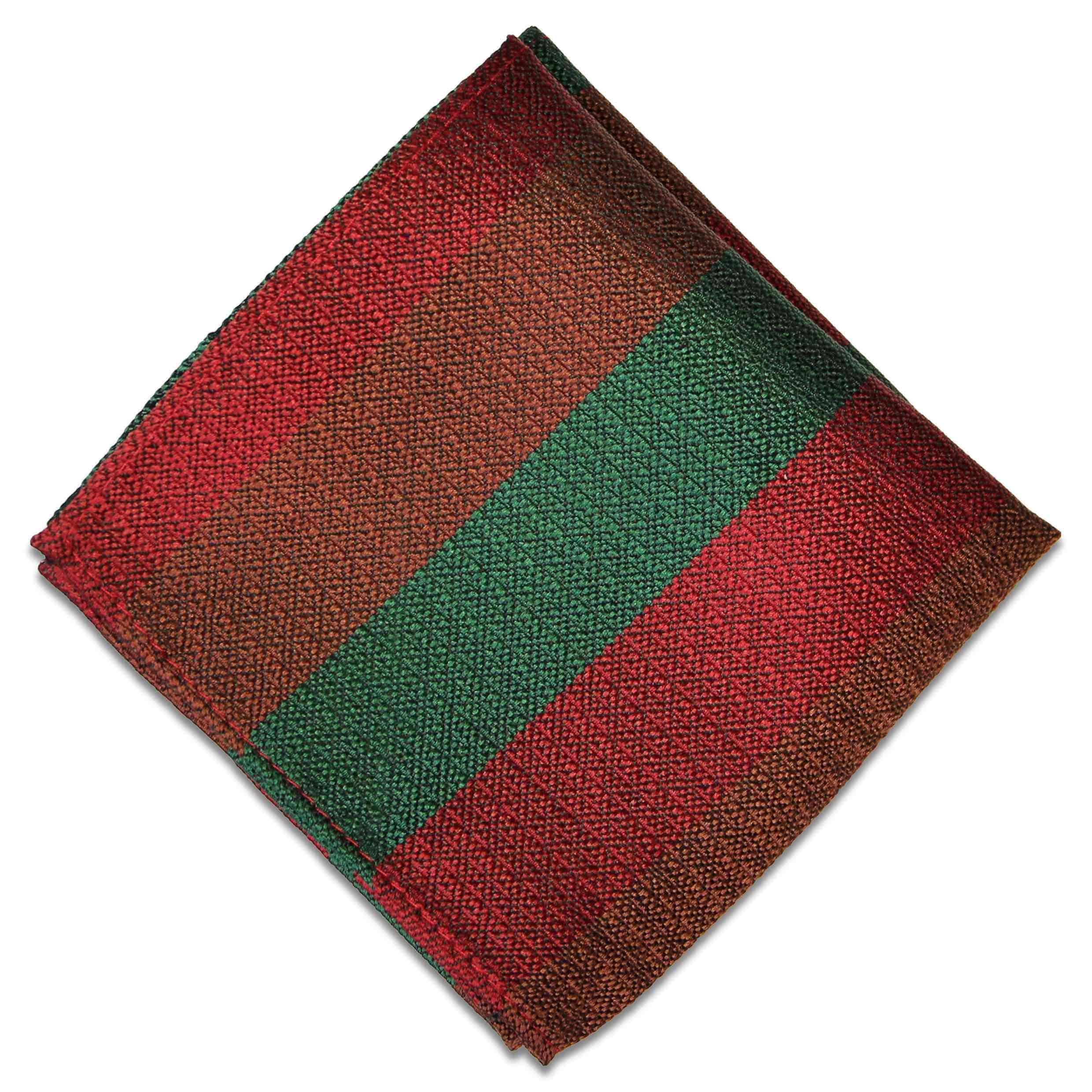Royal Tank Regiment Silk Non Crease Pocket Square