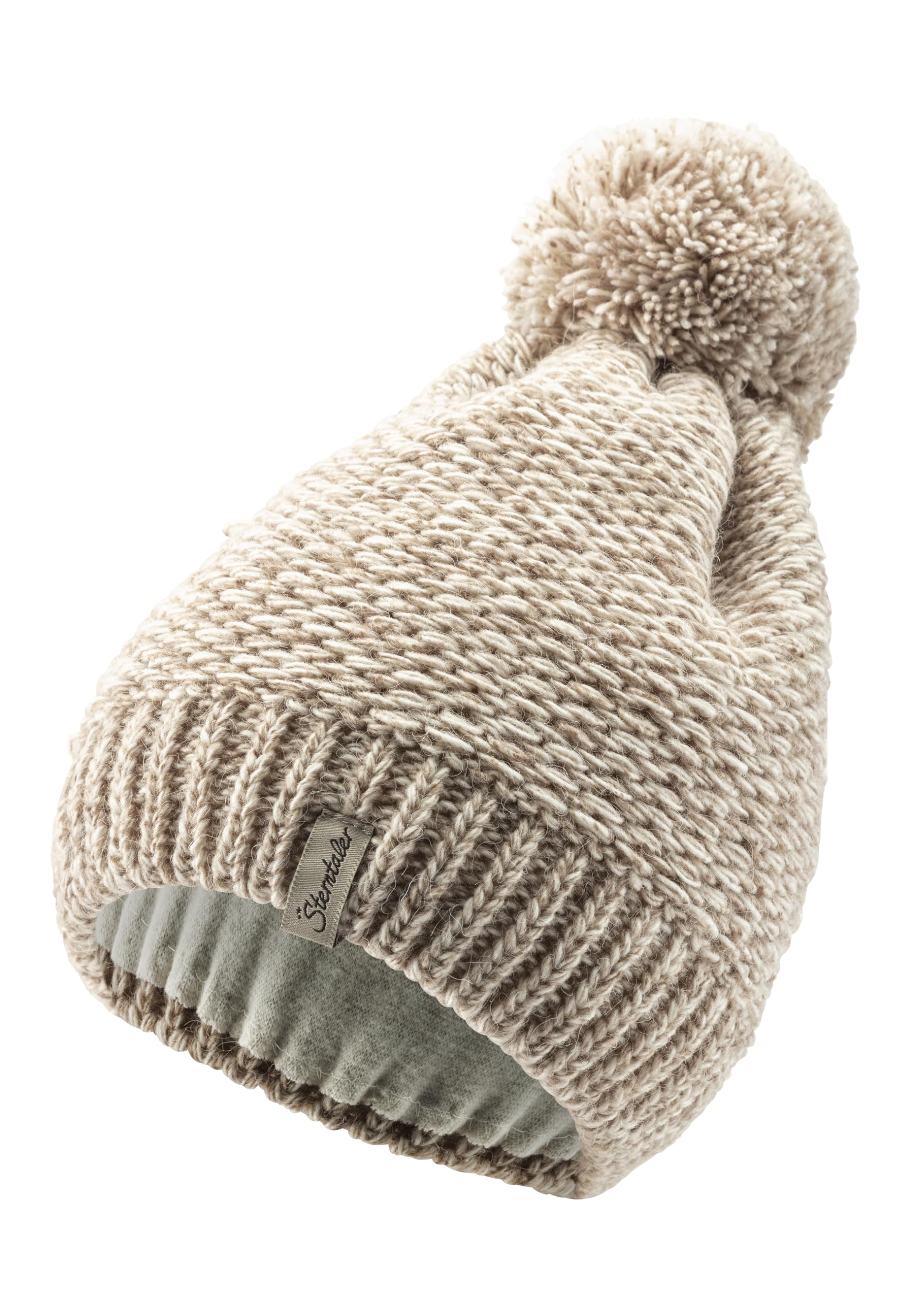 Sterntaler Unisex Beige Knitted Hat Multicolor