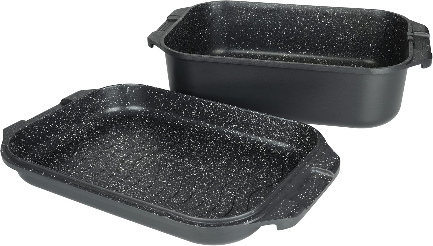 Commichef Roasting Dish with Dual Purpose Skillet Pan Lid, Cast