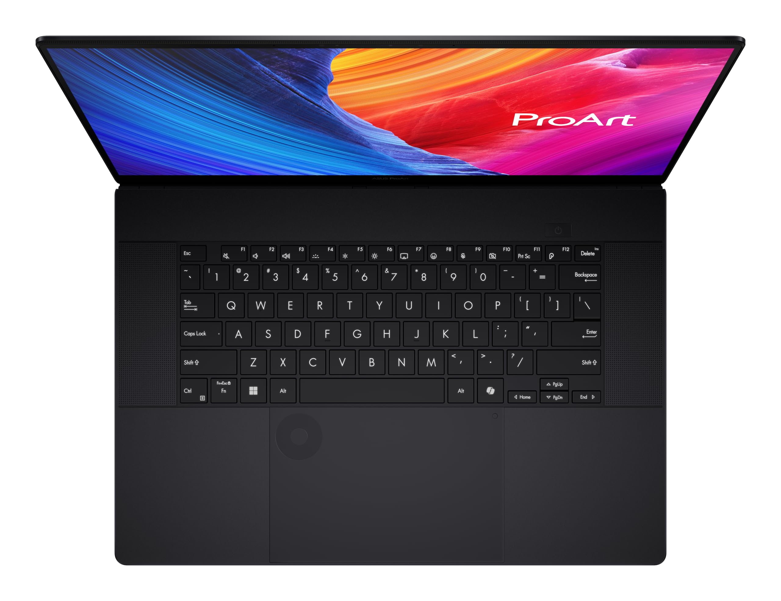 ASUS ProArt P16 OLED H7606WM-SC056W - Laptop 16" WQUXGA (AMD Ryzen AI 9 HX 370, 32 GB RAM, 1 TB SSD, NVIDIA RTX 5060 8 GB, Windows 11 Home) Czarny Nano - klawiatura QWERTY hiszpański