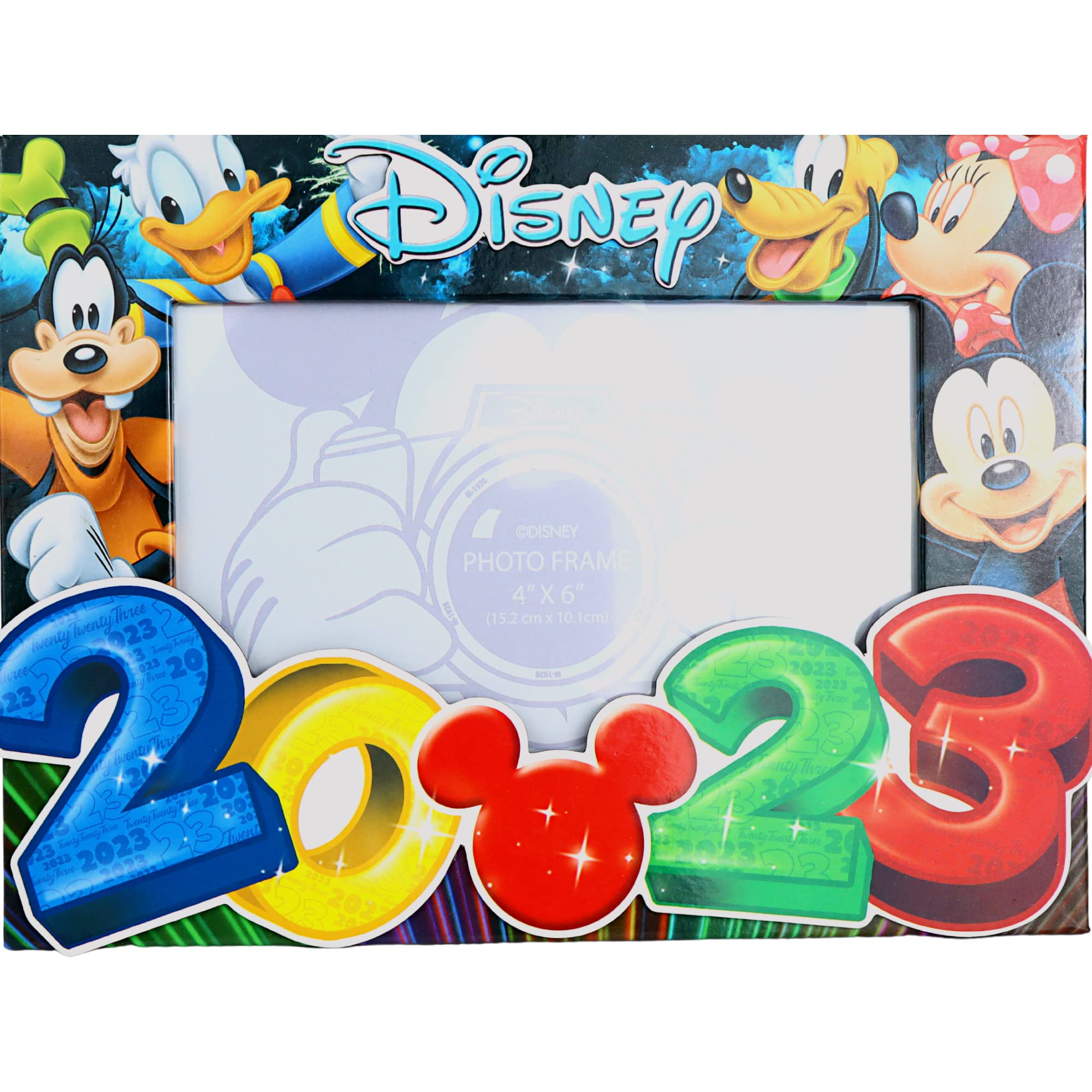 Jerry Leigh Disney 2023 Souvenir Picture Frame, 4 x 6 Inches