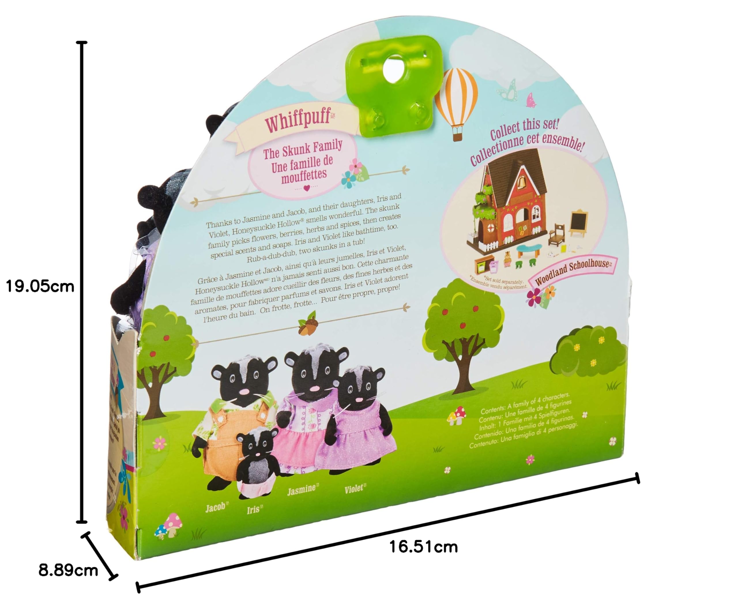 Li'L Woodzeez Skunk Family : Amazon.sg: Toys