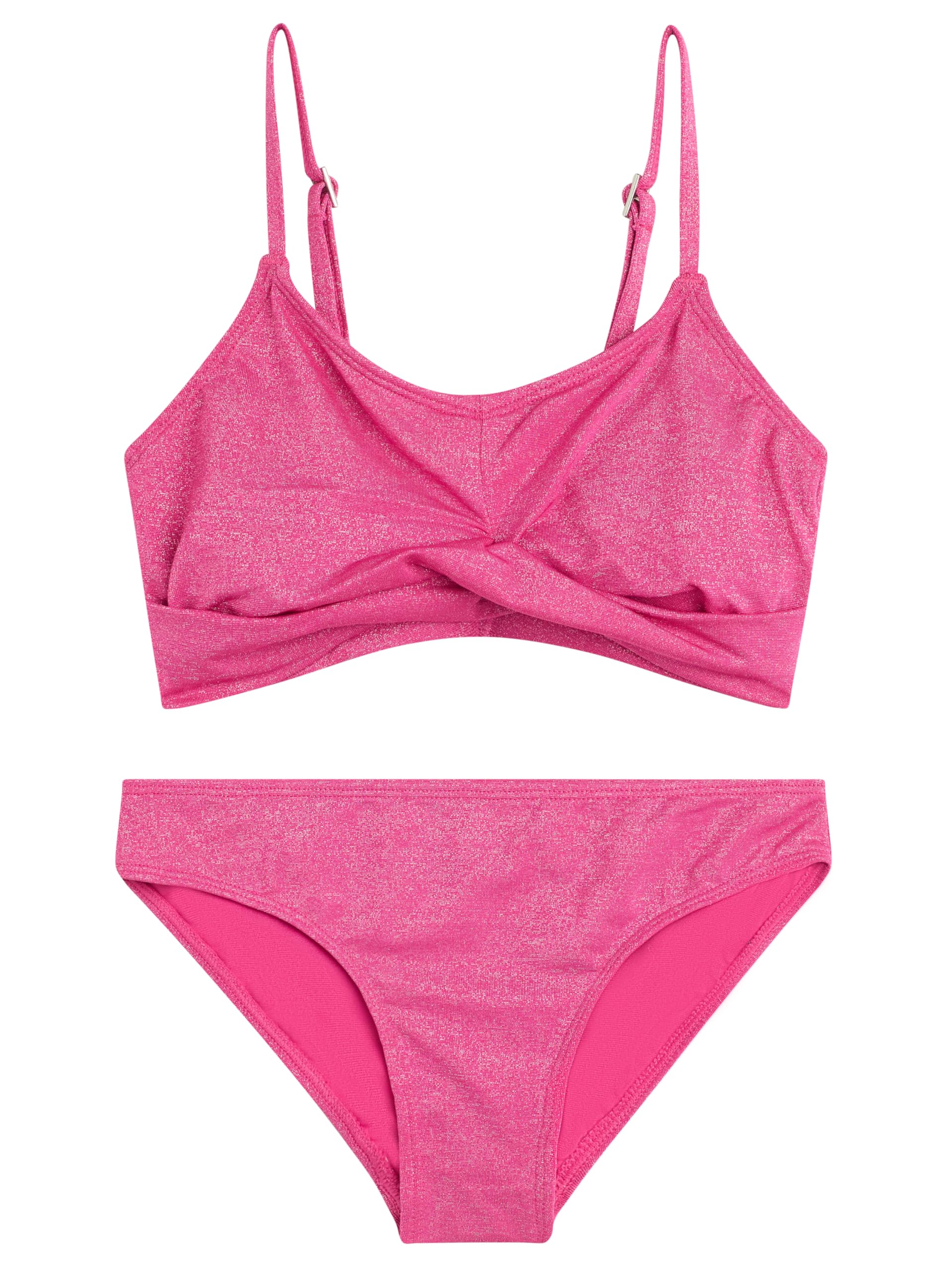 Kanu Surf Girls' Gracie Beach Sport UPF 50 Sparkle Bikini