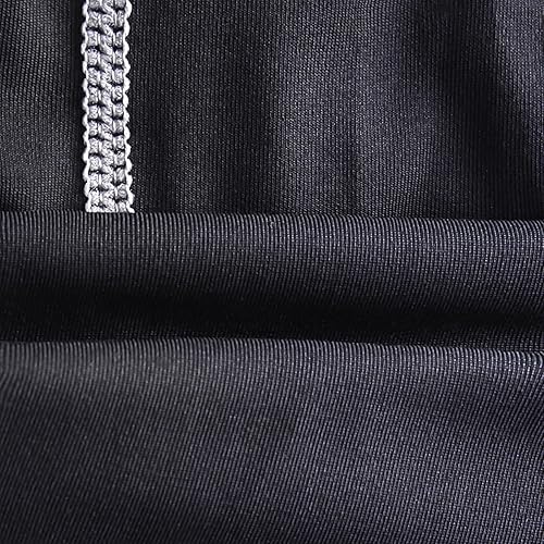 Miniatura 6 de Camiseta de manga larga con protección UPF 50+, ajuste de rendimiento, de compresión, para hombre, camiseta de entrenamiento para natación