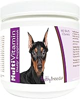 Vista 177 de Healthy Breeds Multivitamínico siberiano Husky para perros, suplemento diario recomendado por veterinarios, sabor a tocino, 60 masticables suaves