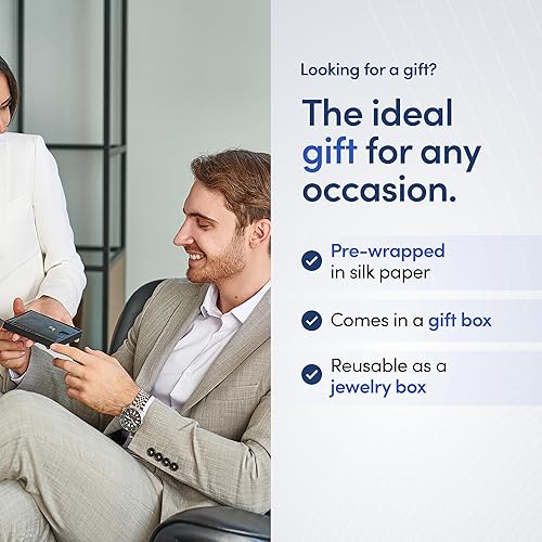 Miniatura 6 de TRAVANDO AUSTIN - Cartera delgada para hombre con clip para dinero, bloqueo RFID, soporte para tarjetas de crédito plegable para hombres con caja de