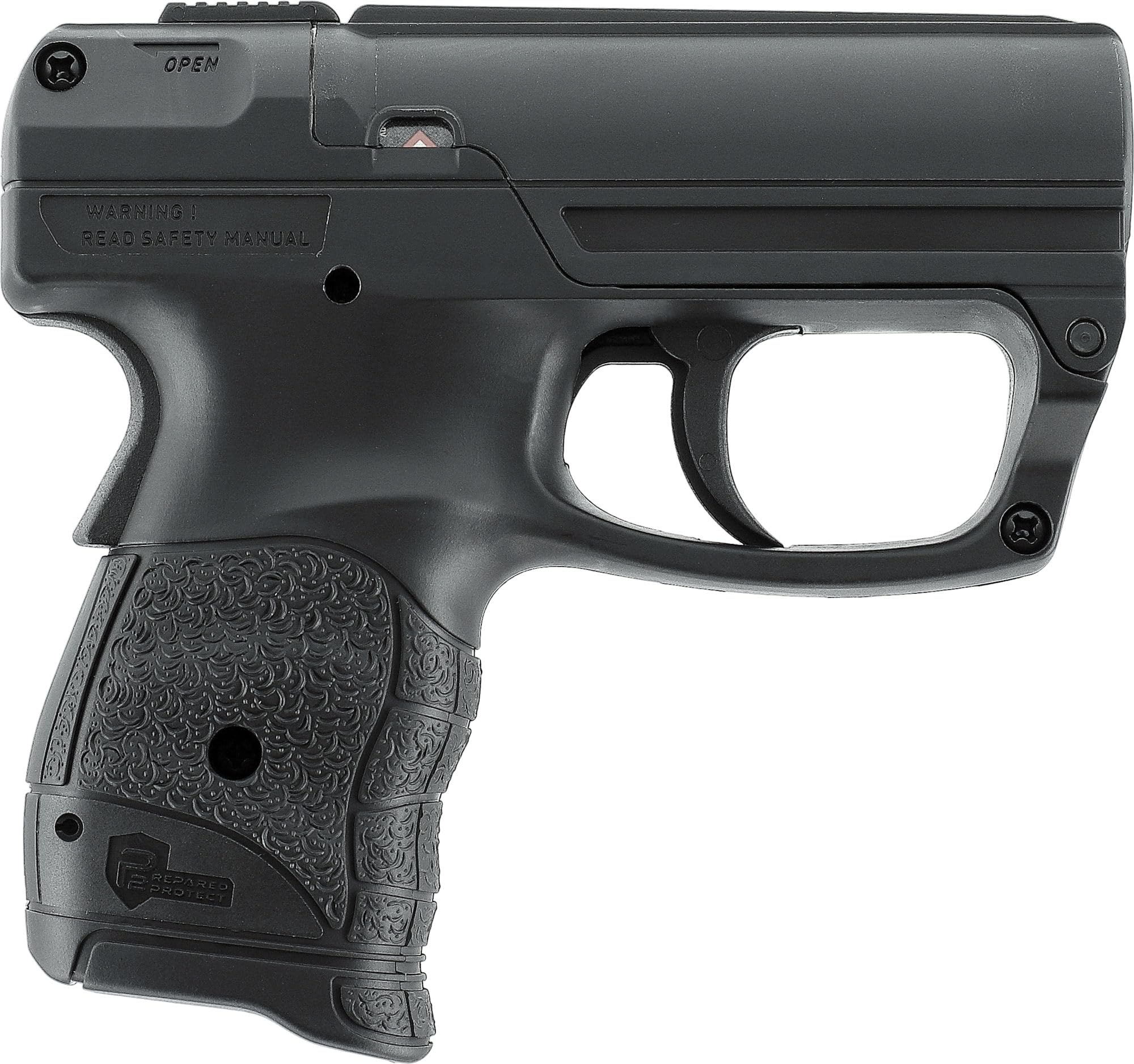 P2P Pfefferpistole PGS, Tierabwehr Waffe , inkl. Pfefferspraykartusche, Abwehrset zur Selbstverteidigung von Tieren