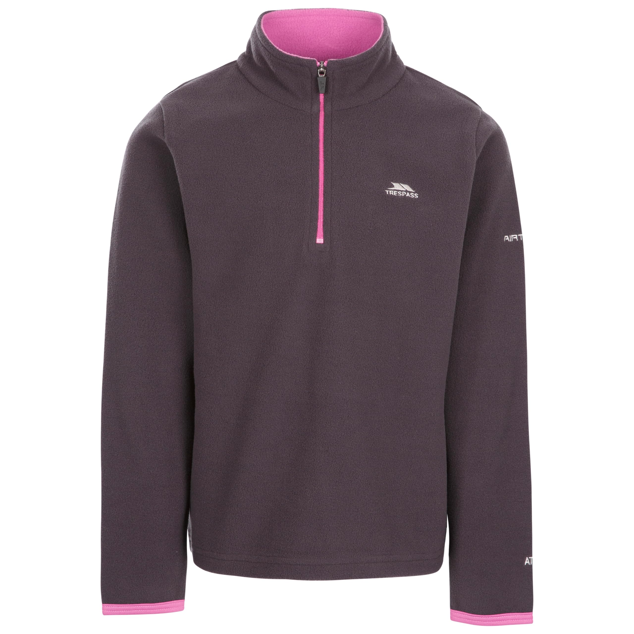 Blue Pirate Dark Grey Kids Trespass Sybil Fleece Top