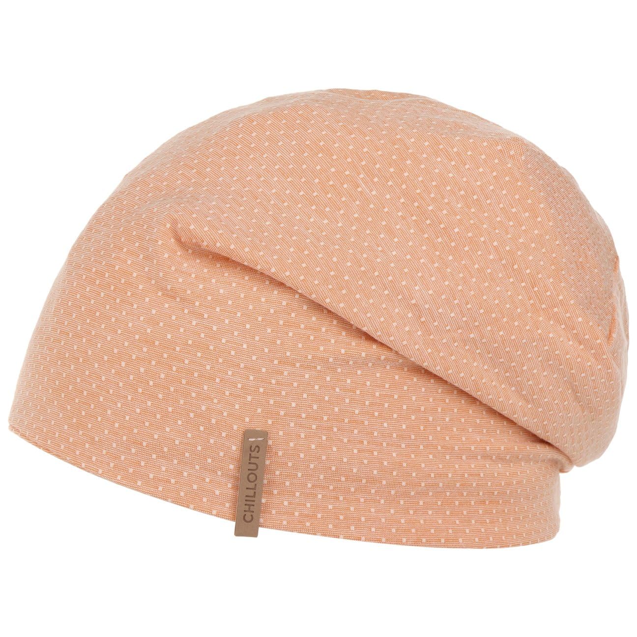 CHILLOUTS Geneva Cotton Beanie Hat Summer (One Size - Apricot)