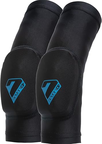 7iDP Coderas de transición para niños para ciclismo de montaña y deportes de acción, talla única, color negro