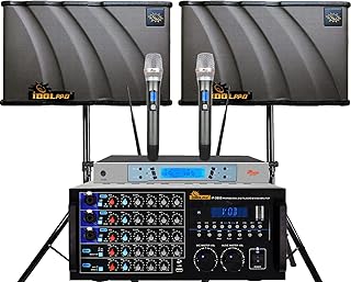 IDOLpro IP-3900 2600W Mixing Amplifier & IPS-680 High Performance 10