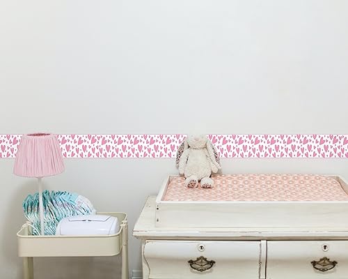 Vista 45 de FLFK Calcomanías de pared para despegar y pegar, para habitación de los niños, calcomanías de peces bajo el mar, 4 x 240 pulgadas (azul)