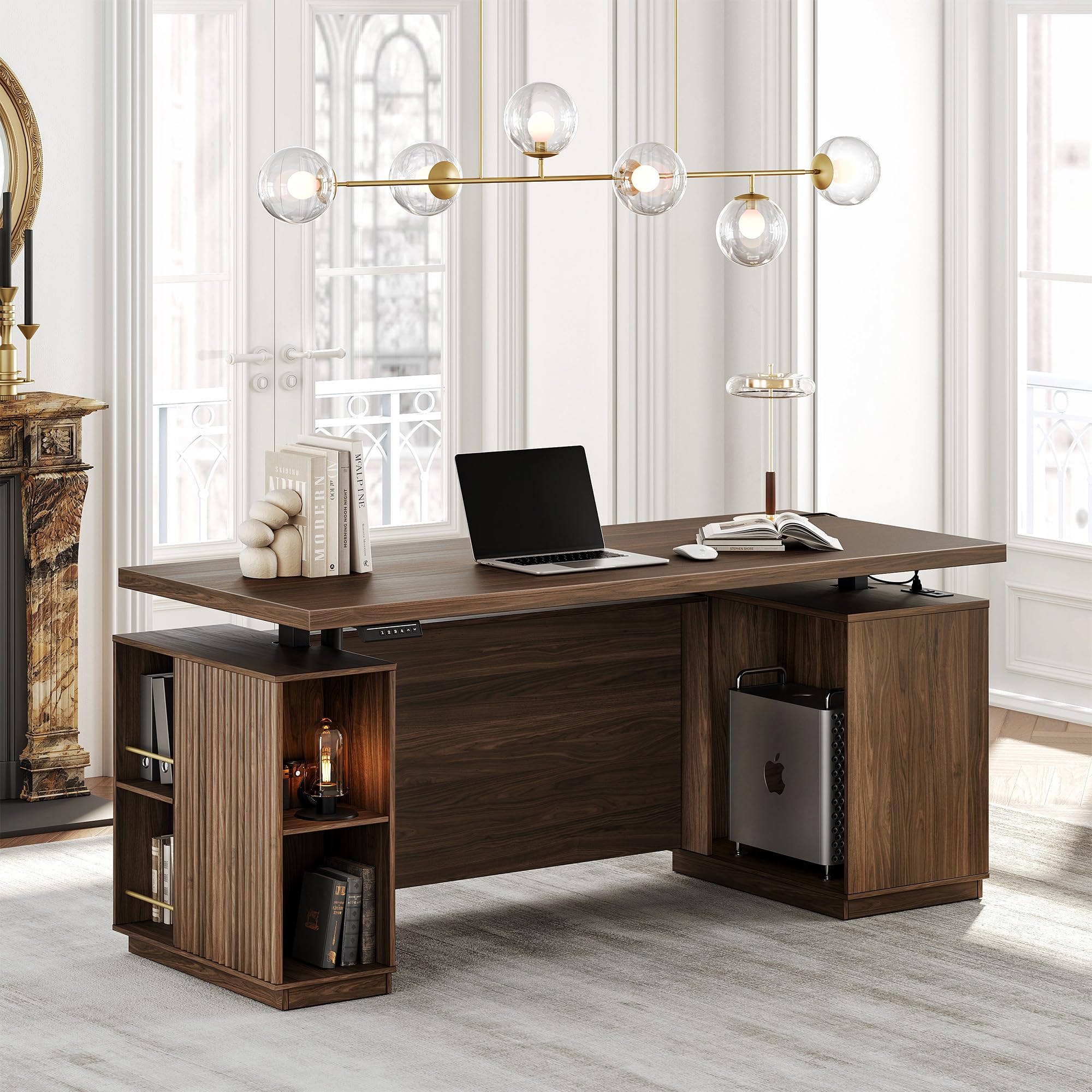 Perledesign Executive Standing Desk 70 Inch